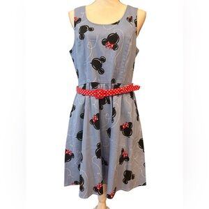Loungefly Stitch Shoppe Disney Mickey Minnie Mouse Balloon Olivia Dress W/pin